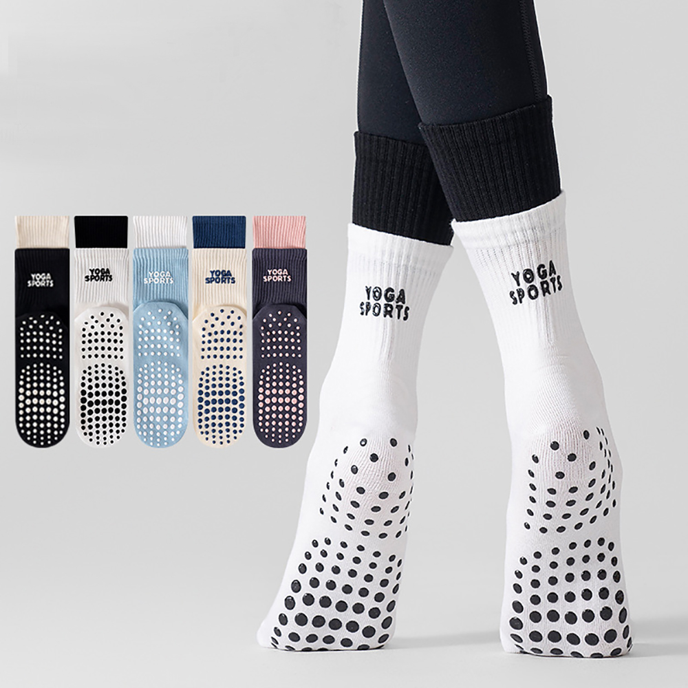 Sports Socks - Profesyonel, Çift Katlı, Yoga Çorabı, Trend