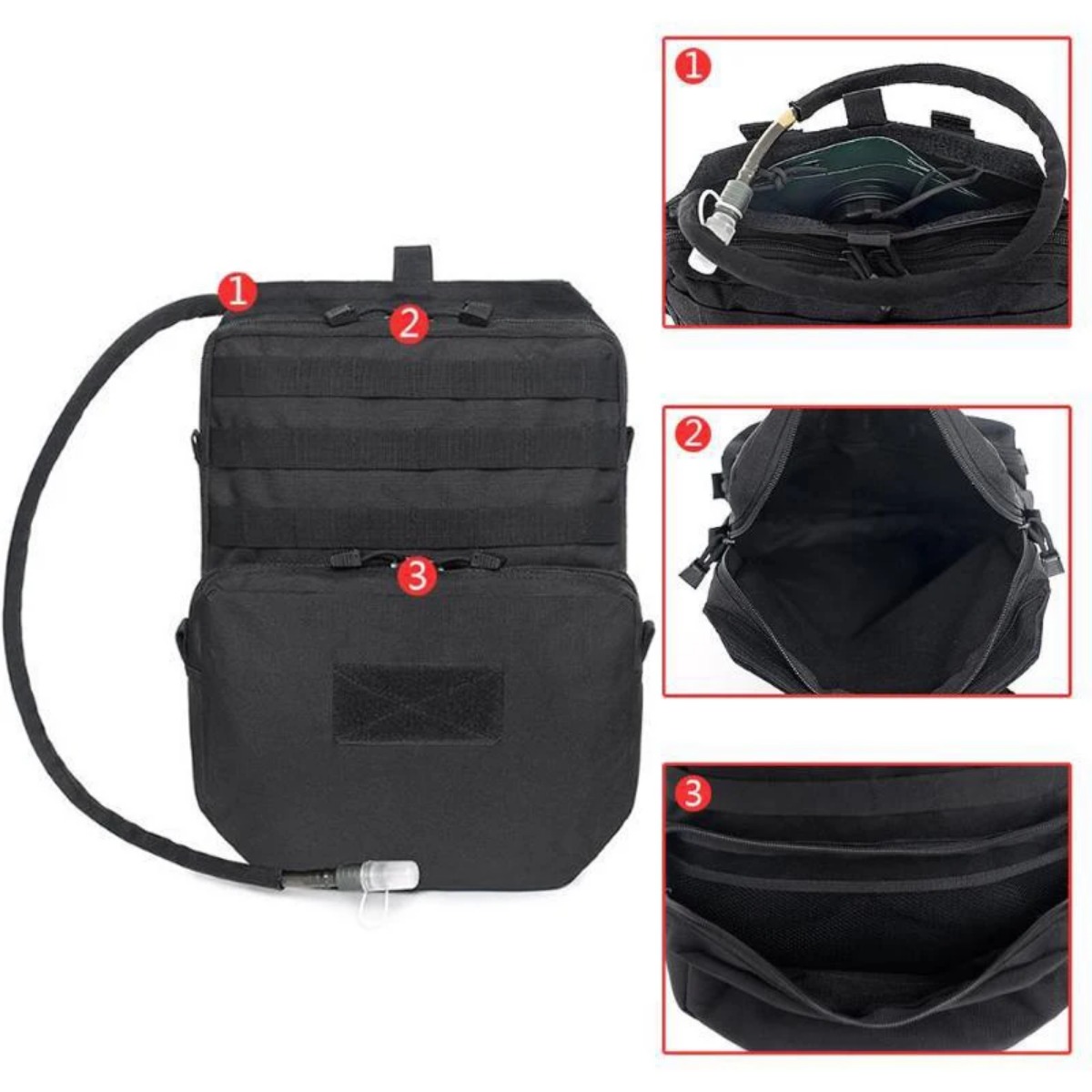 Açık Molle çanta kamp sıvı alı - Hydration Vest incelemesi ve fiyatı