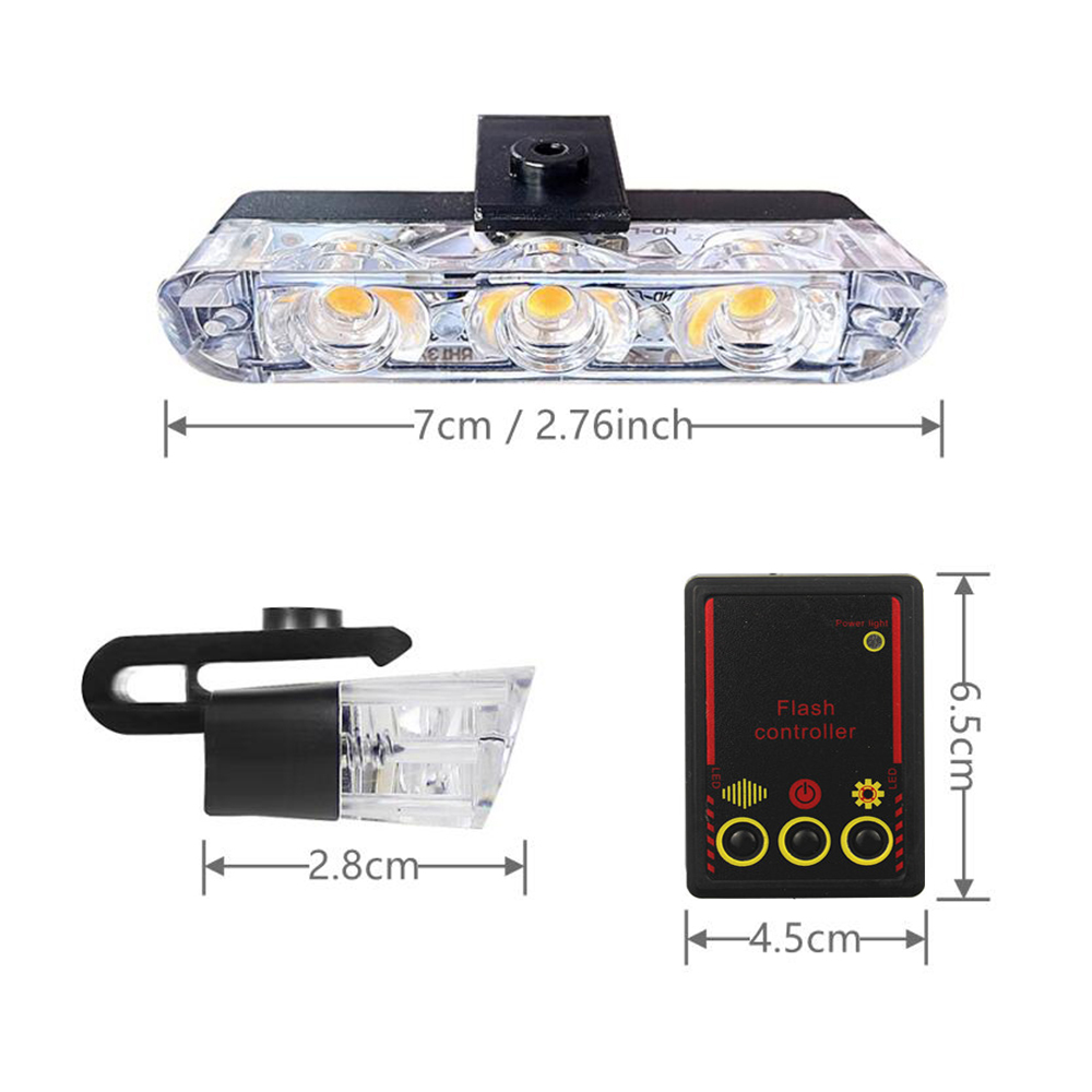 12V Araba Izgara Flaş Işığı 4x - Running Headlamp incelemesi ve fiyatı